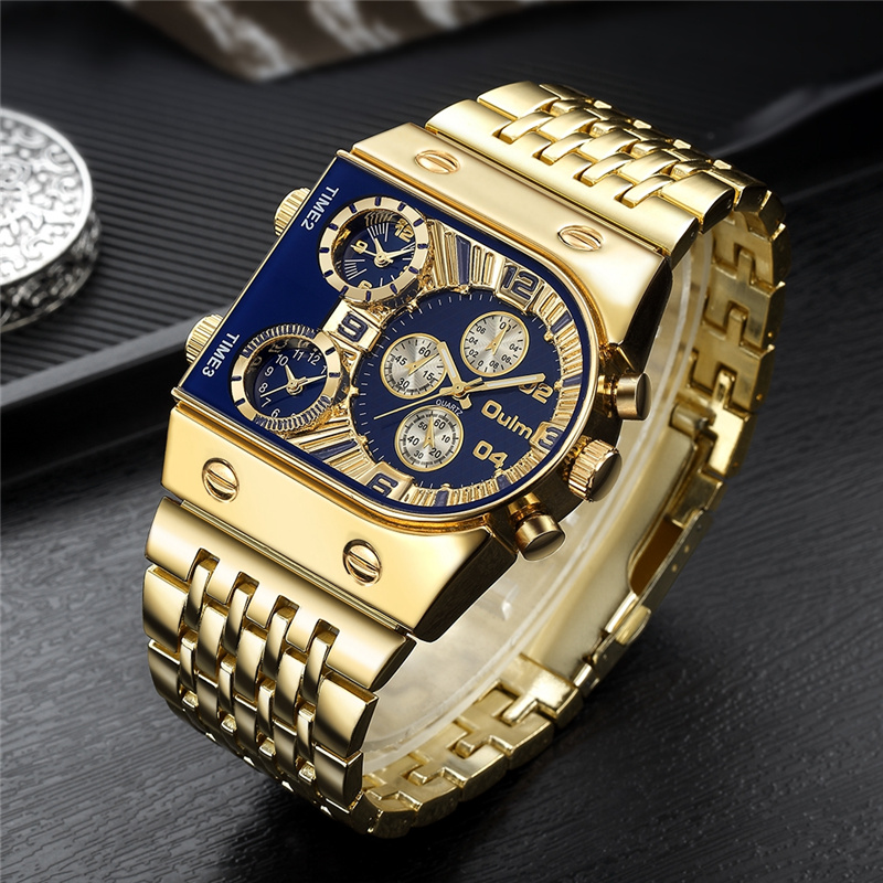 Luxury Watch Magazine - 2024 New Oulm Quartz Watches Men